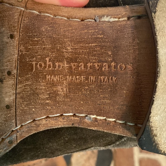 John Varvatos Suede Boots Made In Italy Sz 11 Men’s - Picture 6 of 11